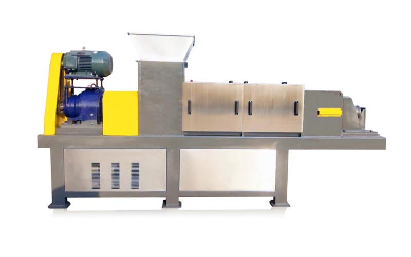 Screw press dewatering machine